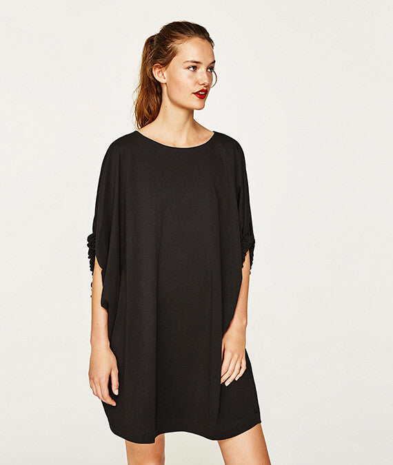 T-shirt Frilled Sleeves